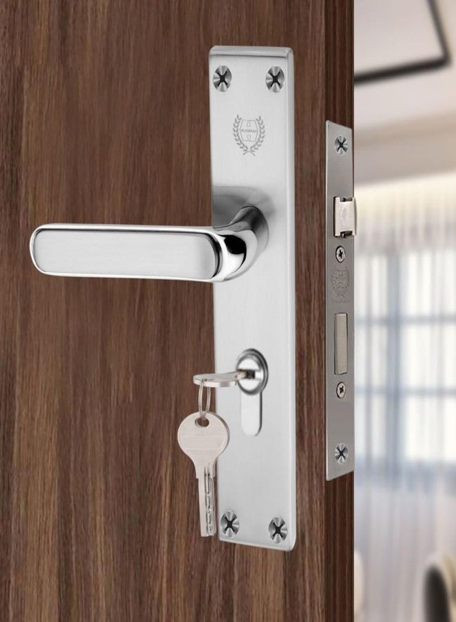 Harrison Door Locks for Main Door, Door Lock for Bedroom, Mortise Door Lock Set, Mortise Door Handle, Door Locks Handlesets with 3 Key | CP Matt Finish | 92963 | for Office/Hotel/Home - Image 2